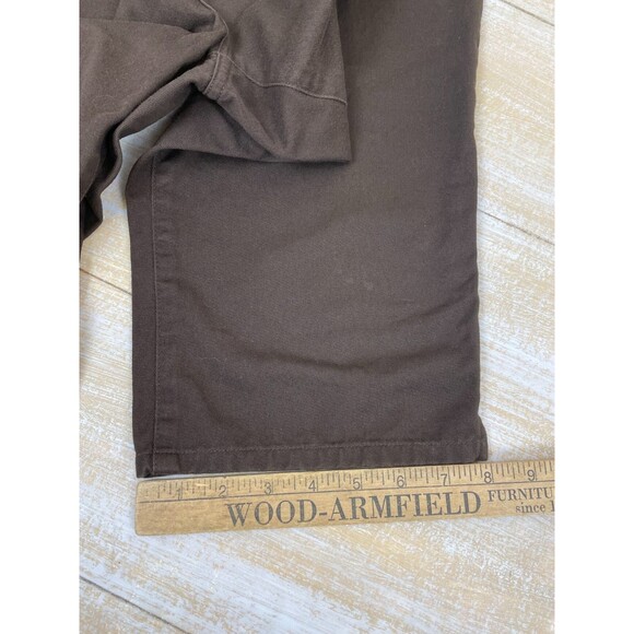 Vtg Ralph Lauren Jeans Company Petite Women’s 100% Cotton Brown Capri Pants 8P - Picture 11 of 11